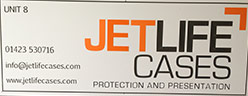 Signs 'Jetlife Cases'